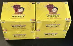Lot of (4) One Piece English OP-07 500 Years in the Future Booster Boxes Sealed - Image 1