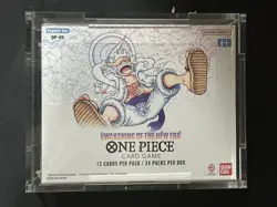 One Piece EN OP-05 Awakening of the New Era Booster Box Sealed w/ Acrylic Case - Image 1