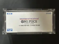 One Piece EN OP-05 Awakening of the New Era Booster Box Sealed w/ Acrylic Case - Image 5