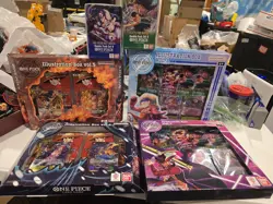 One Piece CCG Sealed Lot – Illustration Box Vol 3 4 5 6 + Double Pack Sets - Image 1