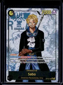 One Piece Card Game Carrying On His Will Sabo Alternate Art #OP13-120 - Image 1