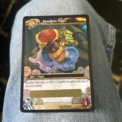 World of Warcraft Sandbox Tiger Loot Card - Image 1