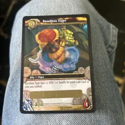 World of Warcraft Sandbox Tiger Loot Card - Image 2