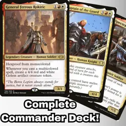 MTG Commander EDH Deck General Ferrous Rokiric 100 Cards Boros Golem Custom Deck - Image 1