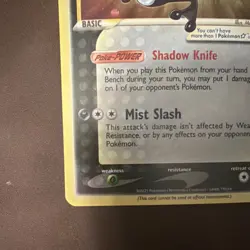 Pokemon TCG Greninja ☆ SWSH144 Sword & Shield Promo Holo 130HP Mist Slash Card - Image 3
