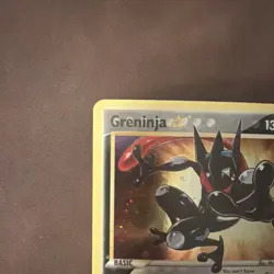 Pokemon TCG Greninja ☆ SWSH144 Sword & Shield Promo Holo 130HP Mist Slash Card - Image 4
