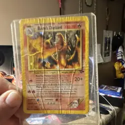 Pokemon Blaine's Charizard Holo Rare Card 2/132 Gym Challenge Unlimited - Image 5