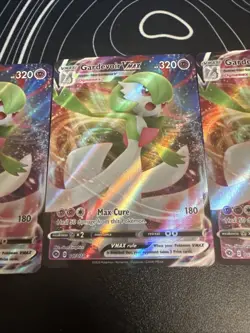 Gardevoir VMAX 017/073 Champions Path Holo Ultra Rare Pokemon Card X3 - Image 3