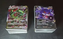 200 Lot Pokemon TCG Chinese Card RR RRR Gengar Rayquaza Umbreon Charizard JL89 - Image 1