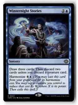 Winternight Stories [Tarkir: Dragonstorm] #0067 MTG Magic Regular - Image 1