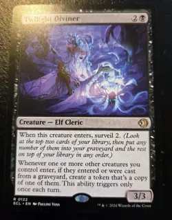 Twilight Diviner 0122 Rare Lorwyn Eclipsed Magic: The Gathering - Image 1