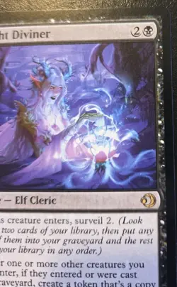 Twilight Diviner 0122 Rare Lorwyn Eclipsed Magic: The Gathering - Image 3