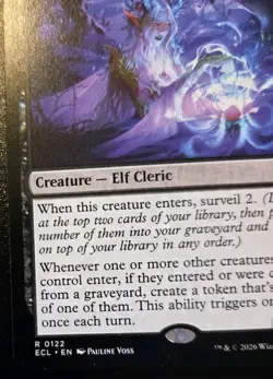 Twilight Diviner 0122 Rare Lorwyn Eclipsed Magic: The Gathering - Image 4