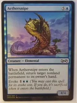 1x Aethersnipe Ultimate Masters Foil - NM Condition - Image 1