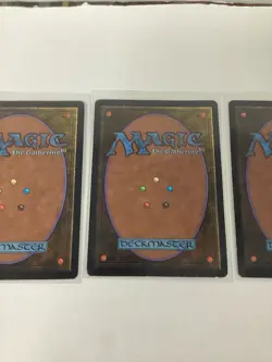 Magic The Gathering - Beta Edition - Stone Rain Lot Of 3 - Image 4