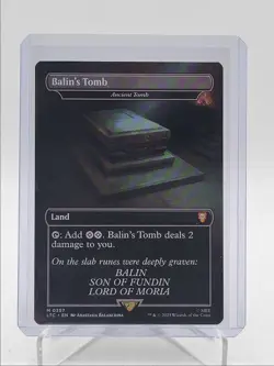 BALIN'S TOMB 2023 MTG TALES OF MIDDLE-EARTH COMMANDER Q5966 - Image 1