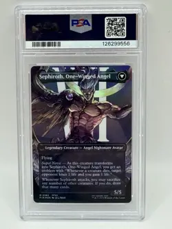 Sephiroth, Fabled SOLDIER (0382) (Borderless) Foil Final Fantasy - PSA 10 - Image 2