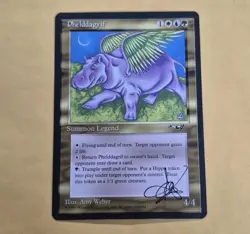 Unplayed Signed Phelddagrif NM Alliances MTG AMY WEBER EDH CUBE - Image 1