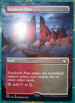 Sundown Pass (Borderless) Innistrad: Crimson Vow Regular 285 - Image 1