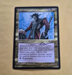 Unplayed Signed MTG Lord of Tresserhorn Alliances NM Magic Anson Maddocks Edh - Image 1