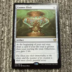 Cosmos Elixir #237 (NM) Kaldheim KHM Magic MTG Commander - Image 1
