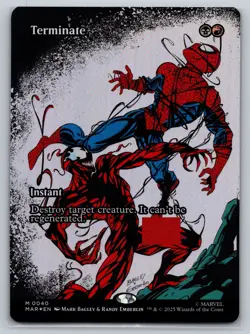 Terminate (Borderless) Marvel Universe Eternal-Legal Foil - Image 1