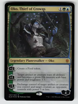 Oko, Thief of Crowns*Foil* ELD 197 NM - Image 1