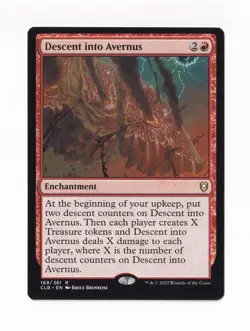 Magic the Gathering Commander Legends Baldur's Gate #169 Descent into Avernus - Image 1