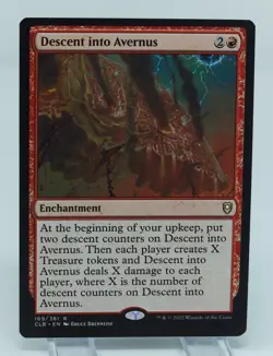 Magic the Gathering Commander Legends Baldur's Gate #169 Descent into Avernus - Image 3