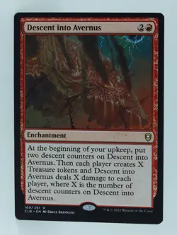 Magic the Gathering Commander Legends Baldur's Gate #169 Descent into Avernus - Image 5