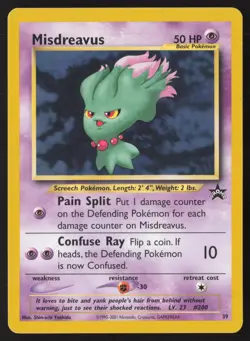 Pokemon TCG | Misdreavus 39 | Black Star Promo | Lightly Played - Image 1