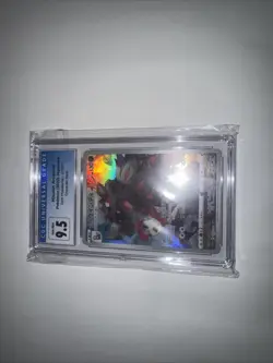 Pokemon TCG Japanese S10A Dark Phantasma Hisuian Arcanine 075/071 CGC 9.5 GM - Image 1