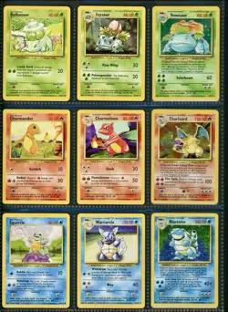 Pokemon 151 Original Complete Set 151/150 BASE JUNGLE FOSSIL Binder Collection - Image 3