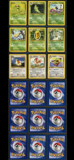 Pokemon 151 Original Complete Set 151/150 BASE JUNGLE FOSSIL Binder Collection - Image 5