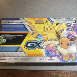 Pokemon Eevee GX Pikachu GX Special Collection Box Sealed New - Image 2