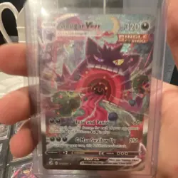Pokemon Gengar VMAX Fusion Strike Secret Rare Single Strike Holo 271/264 - Image 1