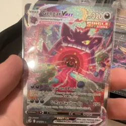 Pokemon Gengar VMAX Fusion Strike Secret Rare Single Strike Holo 271/264 - Image 2