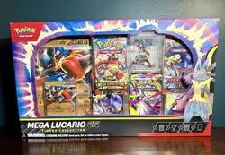 Mega Lucario Ex Premium Figure Collection Pokemon TCG - Image 1