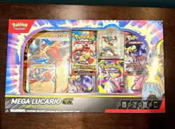 Mega Lucario Ex Premium Figure Collection Pokemon TCG - Image 2