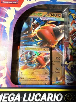 Mega Lucario Ex Premium Figure Collection Pokemon TCG - Image 4