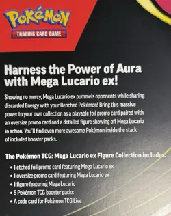 Mega Lucario Ex Premium Figure Collection Pokemon TCG - Image 5