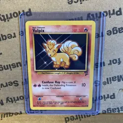 Pokemon - Vulpix - 99/130 - Common - Unlimited Edition - Base Set 2 - NM - Image 1