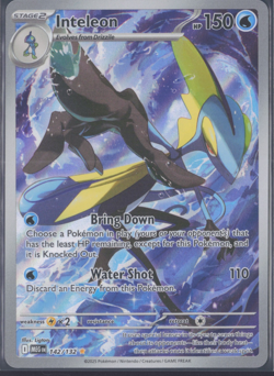 Pokemon TCG | Mega Evolution | Inteleon | 142/132 | NM - Image 1