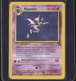 Pokemon TCG | Fossil | Haunter | 21/62 | LP - Image 1
