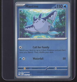 Pokemon TCG | Mega Evolution | Mantine | 032/132 | Reverse Holo | NM - Image 1