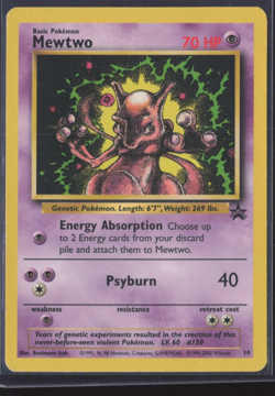 Pokemon TCG | Black Star Promo | Mewtwo | 14 | LP - Image 1