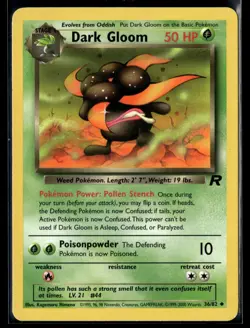 Pokemon TCG | Team Rocket | Dark Gloom | 36/82 | LP - Image 1