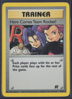 Pokemon TCG | Team Rocket | Here Comes Team Rocket! | 15/82 | LP - Image 1