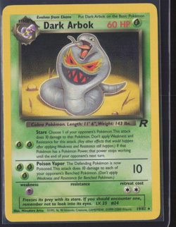 Pokemon TCG | Team Rocket | Dark Arbok | 19/82 | LP - Image 1