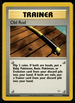 Pokemon TCG | Neo Revelation | Old Rod | 64/64 | LP - Image 1